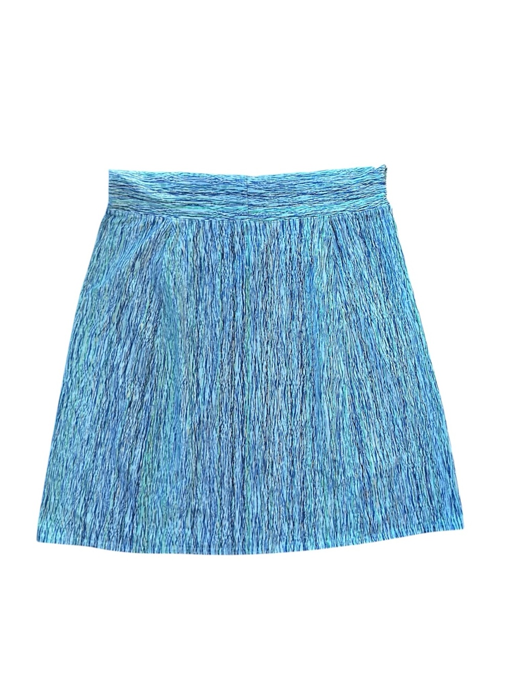 Royal Robbins Blue Patterned A-Line Skirt